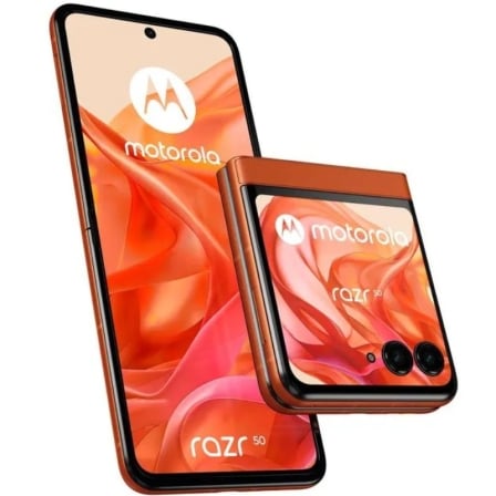Smartphone Motorola Razr 50 8GB/ 256GB/ 6.9"/ 5G/ Naranja - Imagen 4