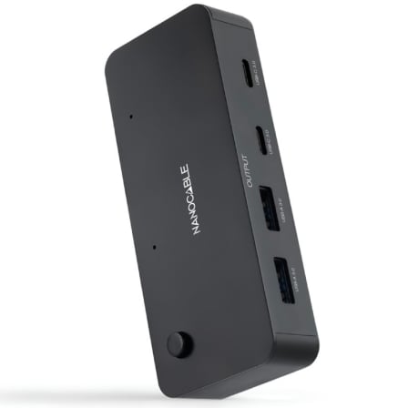 Switch Conmutador USB Nanocable 10.12.0011/ 2x USB/ 2x USB Tipo-C - Imagen 6