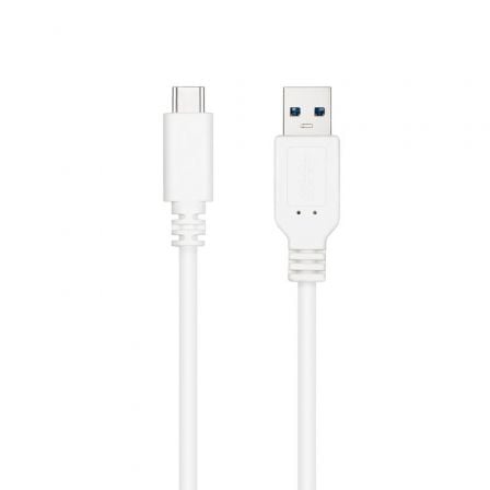 Cable USB 3.1 Tipo-C Nanocable 10.01.4001-W/ USB Tipo-C Macho - USB Macho/ 10Gbps/ 1m/ Blanco - Imagen 7