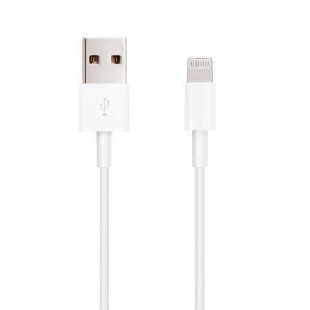 Cable USB 2.0 Lightning Nanocable 10.10.0402/ USB Macho - Lightning Macho/ 2m/ Blanco - Imagen 9