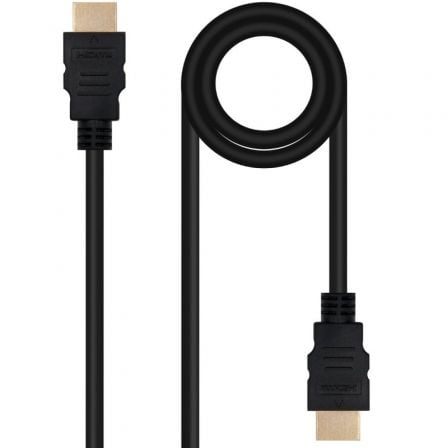 Cable HDMI 2.0 4K Nanocable 10.15.3802/ HDMI Macho - HDMI Macho/ 2m/ Negro - Imagen 6