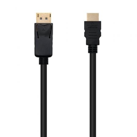 Cable Conversor Nanocable 10.15.4301/ Displayport Macho - HDMI Macho/ 1m/ Negro - Imagen 8