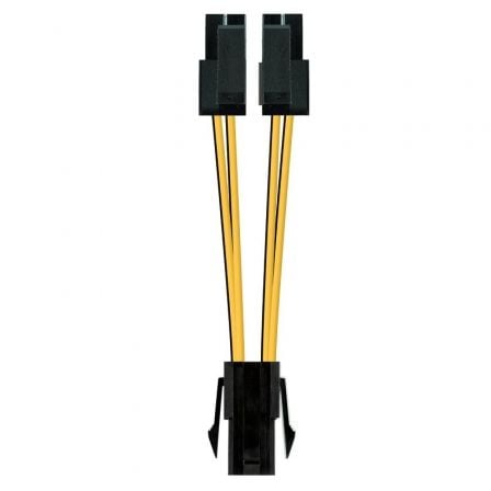 Cable de Alimentación Microprocesador Nanocable 10.19.1401/ Molex -4+4 PIN Macho - Molex 4 PIN Hembra/ 15cm - Imagen 6
