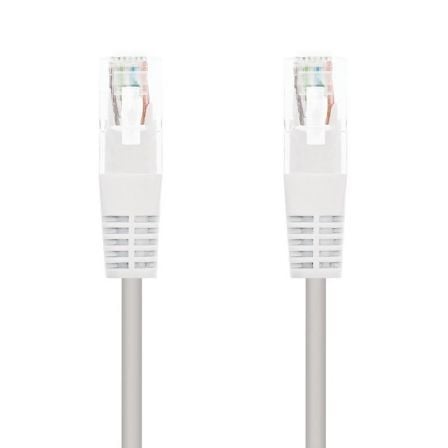 Cable de Red RJ45 UTP Nanocable 10.20.0101-W Cat.5e/ 1m/ Blanco - Imagen 9