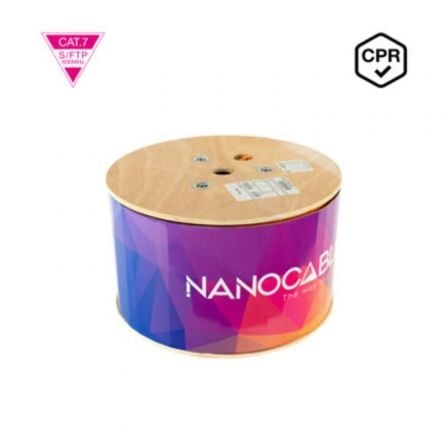 Bobina de Cable SFTP PIMF AWG23 Nanocable 10.20.1700-305 Cat.7/ 305m/ Naranja - Imagen 9