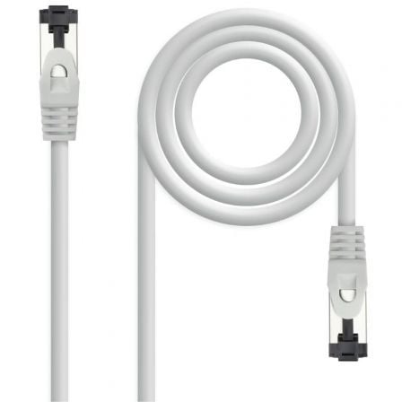 Cable de Red RJ45 SSTP Nanocable 10.20.2007 Cat.8.1/ 7m/ Gris - Imagen 8