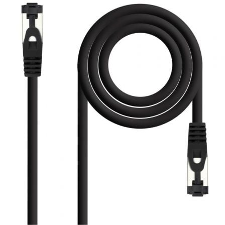 Cable de Red RJ45 SSTP Nanocable 10.20.2010-BK Cat.8.1/ 10m/ Negro - Imagen 8