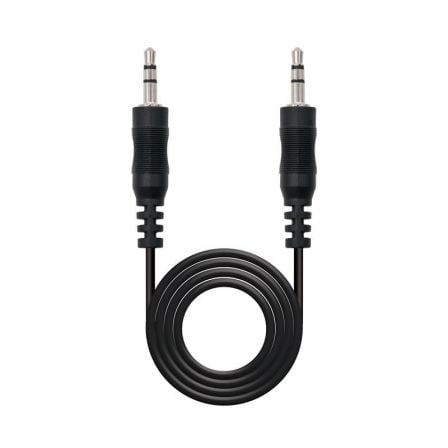 Cable Estéreo Nanocable 10.24.0103/ Jack 3.5 Macho - Jack 3.5 Macho/ 3m/ Negro - Imagen 7