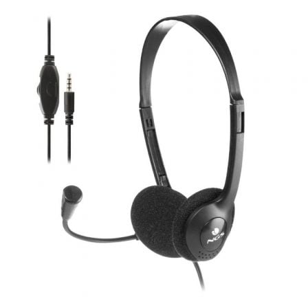 Auriculares NGS MS103 MAX/ con Micrófono/ Jack 3.5/ Negros - Imagen 3