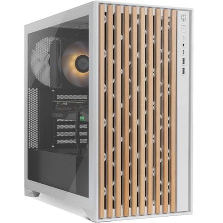 Caja Gaming Semitorre Nox Hummer Element/ Blanca - Imagen 2