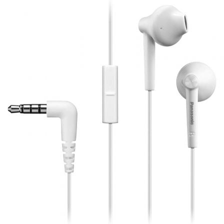 Auriculares Intrauditivos Panasonic RP-TCM55/ con Micrófono/ Jack 3.5/ Blancos - Imagen 7