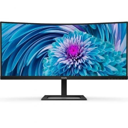 Monitor Profesional Ultrapanorámico Curvo Philips 346E2CUAE 34"/ UWQHD/ Multimedia/ Regulable en altura/ Negro - Imagen 2
