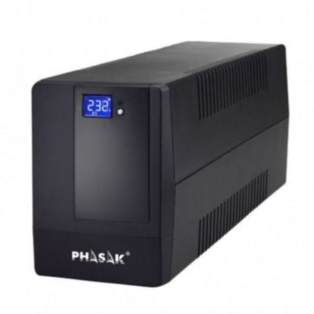 SAI Línea Interactiva Phasak 1000 VA LCD/ 1000VA/ 4 Salidas/ Formato Torre - Imagen 8