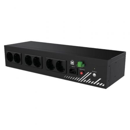 SAI Línea Interactiva Phasak Compact/ 800VA-480W/ 8 Salidas/ Formato Rack 2U - Imagen 8