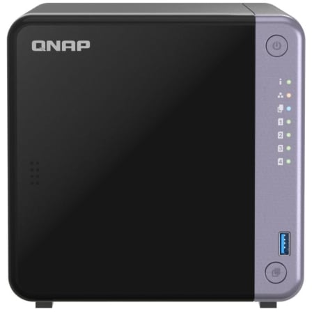 NAS QNAP TS-432X-4G/ 4 Bahías 3.5"- 2.5"/ 4GB/ Formato Torre - Imagen 3