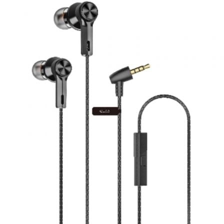 Auriculares Intrauditivos Qubo EB-100/ con Micrófono/ Jack 3.5/ Negros - Imagen 8