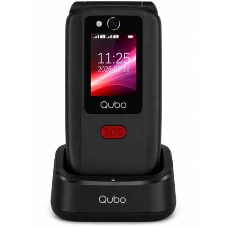 Teléfono Móvil Qubo X-D340CB 4G para Personas Mayores/ Negro - Imagen 7