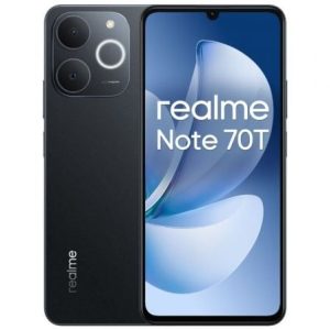 Smartphone Realme Note 70T 4GB/ 128GB/ 6.74″/ Negro Obsidiana