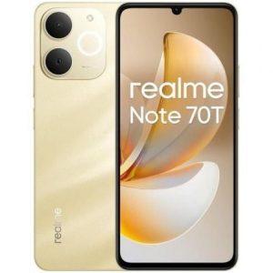Smartphone Realme Note 70T 4GB/ 128GB/ 6.74″/ Dorado Playa
