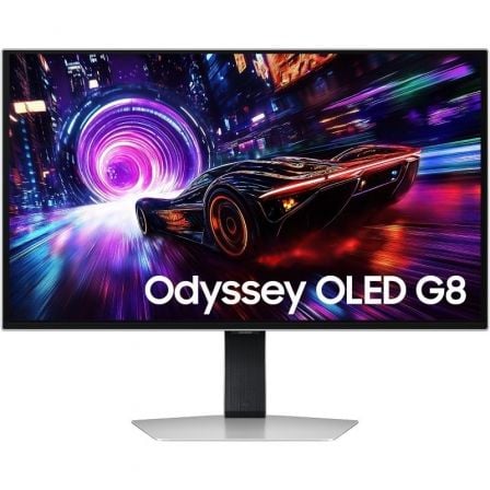 Monitor Gaming Samsung Odyssey OLED G8 G81SF S27FG816SU 27"/ 4K/ 0.03ms/ 240Hz/ QD-OLED/ Regulable en altura/ Plata - Imagen 6