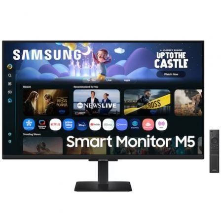 Smart Monitor Samsung M5 S27FM500EU 27"/ Full HD/ Multimedia/ Smart TV/ Negro - Imagen 8