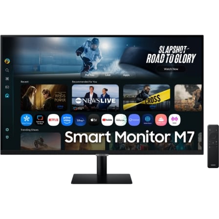 Smart Monitor Samsung M7 S32FM702UU 32"/ 4K/ Multimedia/ Smart TV/ Negro - Imagen 5