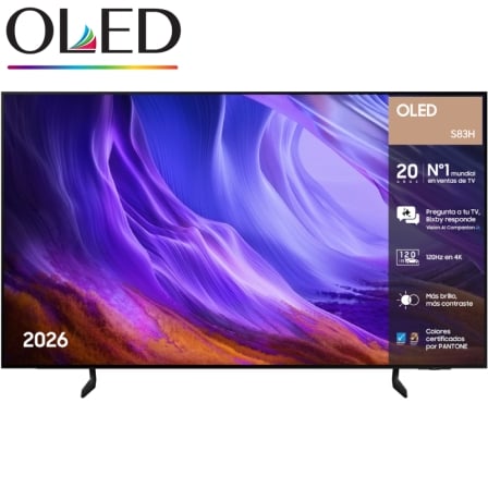 Televisor Samsung OLED S83H TQ55S83HAE 55"/ Ultra HD 4K/ Smart TV/ WiFi - Imagen 3