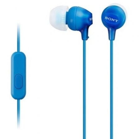 Auriculares Intrauditivos Sony MDR-EX15APLI/ con Micrófono/ Jack 3.5/ Azules - Imagen 6