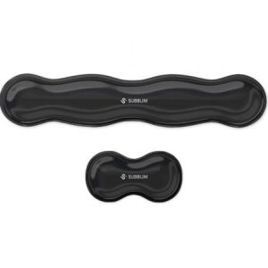Pack de 2 Reposamuñecas Subblim Ergo Crystal Flex