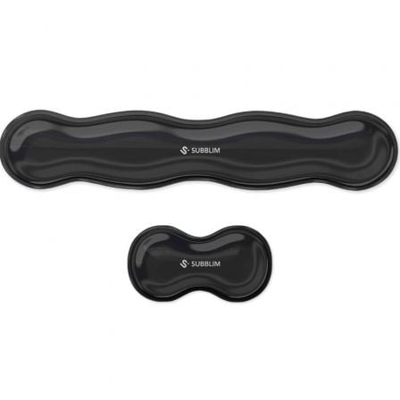 Pack de 2 Reposamuñecas Subblim Ergo Crystal Flex - Imagen 2