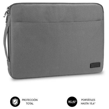 Funda Subblim Urban Laptop Sleeve para Portátiles hasta 15.6"/ Gris - Imagen 6