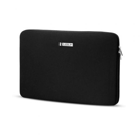Funda Subblim Business Laptop Sleeve Neoprene V2 para Portátiles hasta 15.6"/ Negra - Imagen 8
