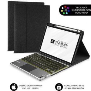 Funda con Teclado Subblim KeyTab Pro BT para Tablet iPad 10.9″ 10a Gen/ Negra