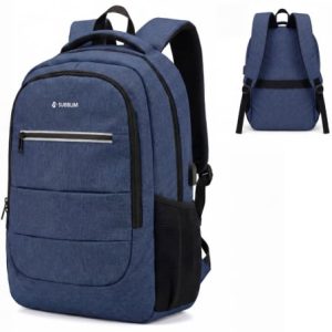 Mochila Subblim City Plus 26L Backpack para Portátiles hasta 16″/ Puerto USB/ Repelente al agua/ Reflectante/ Cinta para Trolley/ Azul