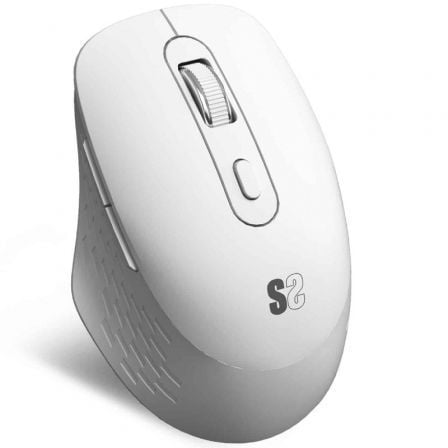 Ratón Ergonómico Inalámbrico Subblim Curve Ergo Dual Battery/ Batería recargable/ Hasta 1600 DPI/ Blanco - Imagen 9
