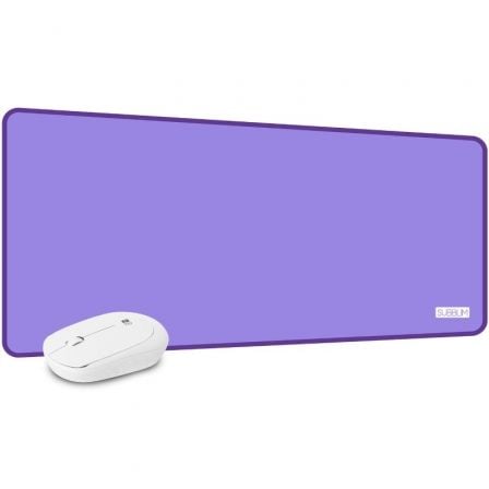 Set Ratón Inalámbrico y Alfombrilla Subblim Harmony Purple/ Hasta 1200 DPI - Imagen 7