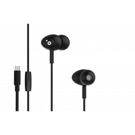 Auriculares Intrauditivos Sunstech BEATC/ con Micrófono/ USB Tipo-C/ Negros - Imagen 7