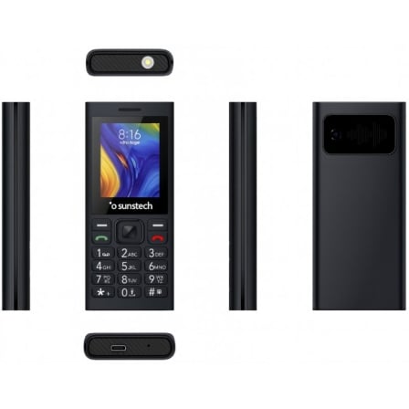 Teléfono Móvil Sunstech CEL5/ Negro - Imagen 6