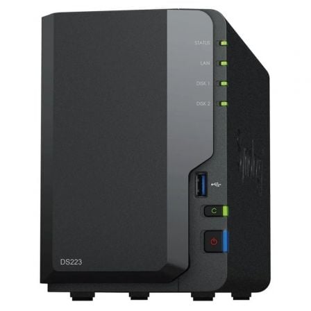 NAS Synology Diskstation DS223/ 2 Bahías 3.5"- 2.5"/ 2GB DDR4/ Formato Torre - Imagen 8