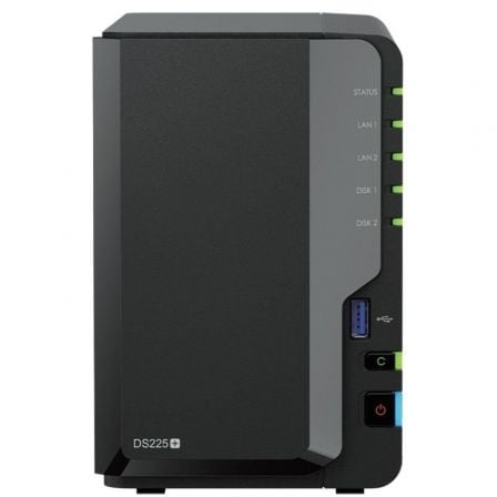 NAS Synology Diskstation DS225+/ 2 Bahías 3.5"- 2.5"/ 2GB DDR4/ Formato Torre - Imagen 7