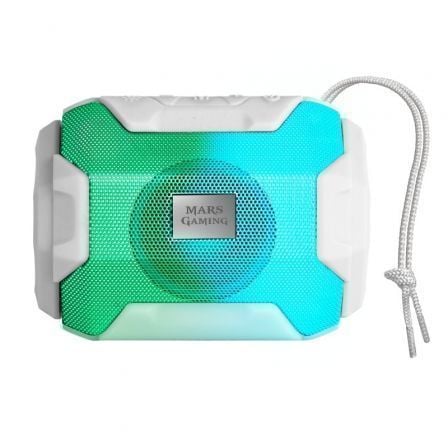 Altavoz con Bluetooth Mars Gaming MSBAXW/ 10W/ 1.0/ Blanco - Imagen 9