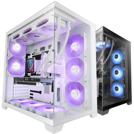 Caja Gaming Semitorre Mars Gaming MCVPRO/ Blanca - Imagen 4