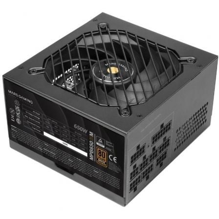 Fuente de Alimentación Mars Gaming MPB650SIM/ 650W/ Ventilador 12cm/ 80 Plus Bronze - Imagen 8