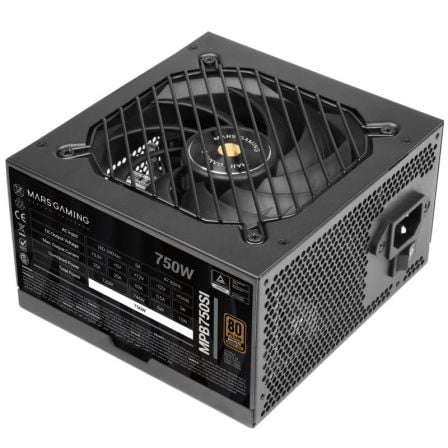 Fuente de Alimentación Mars Gaming MPB750SI/ 750W/ Ventilador 12cm/ 80 Plus Bronze - Imagen 3
