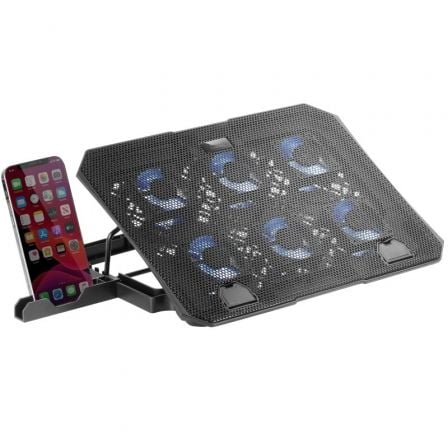 Soporte Refrigerante Mars Gaming MNBC23 para Portátiles hasta 16"/ Iluminación LED - Imagen 10