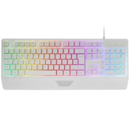 Teclado Gaming SemiMecánico Mars Gaming MK124/ Blanco - Imagen 6
