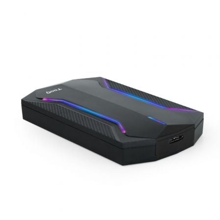 Caja Externa Gaming para Disco Duro de 2.5" TooQ TQE-2599RGB/ USB 3.1/ Sin tornillos - Imagen 9