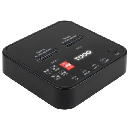 Docking Station para SSD M2 SATA/NVMe TooQ TQDS-201B - Imagen 6