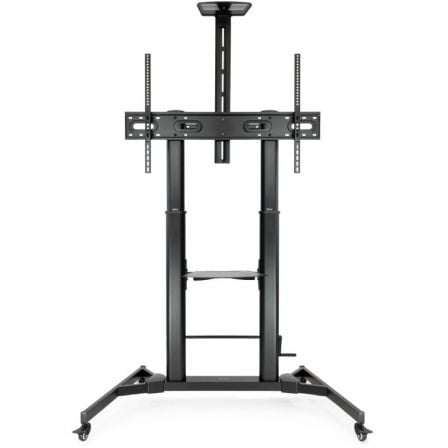 Soporte de Suelo Inclinable/ Ajustable con Ruedas Tooq FS20400HM-B para TV de 60-100"/ hasta 100kg - Imagen 4