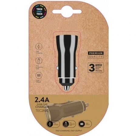 Cargador de Coche Tech One Tech TEC2802/ 2xUSB/ 12W - Imagen 8